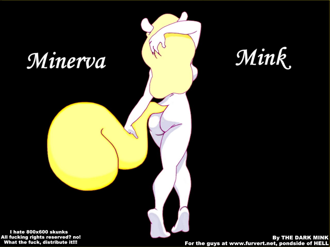 609416 - Animaniacs Minerva Mink The Dark Mink