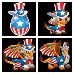 Uncle Sam Dragon