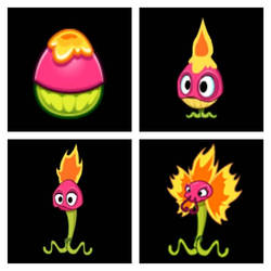 Tiny Monsters - Flower Monster
