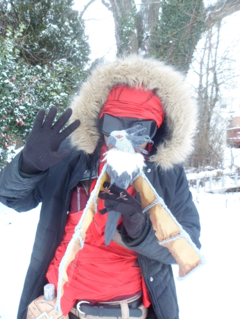 Cosplay in the snow