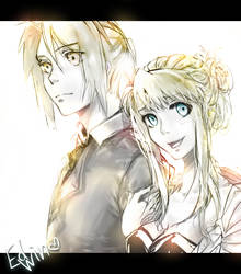 Edvard and Winry