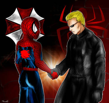 spiderman and wesker