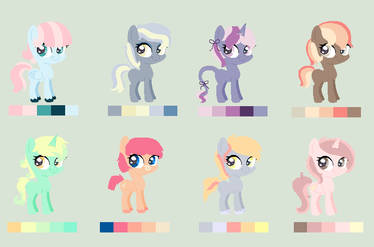 Palette Ponies!