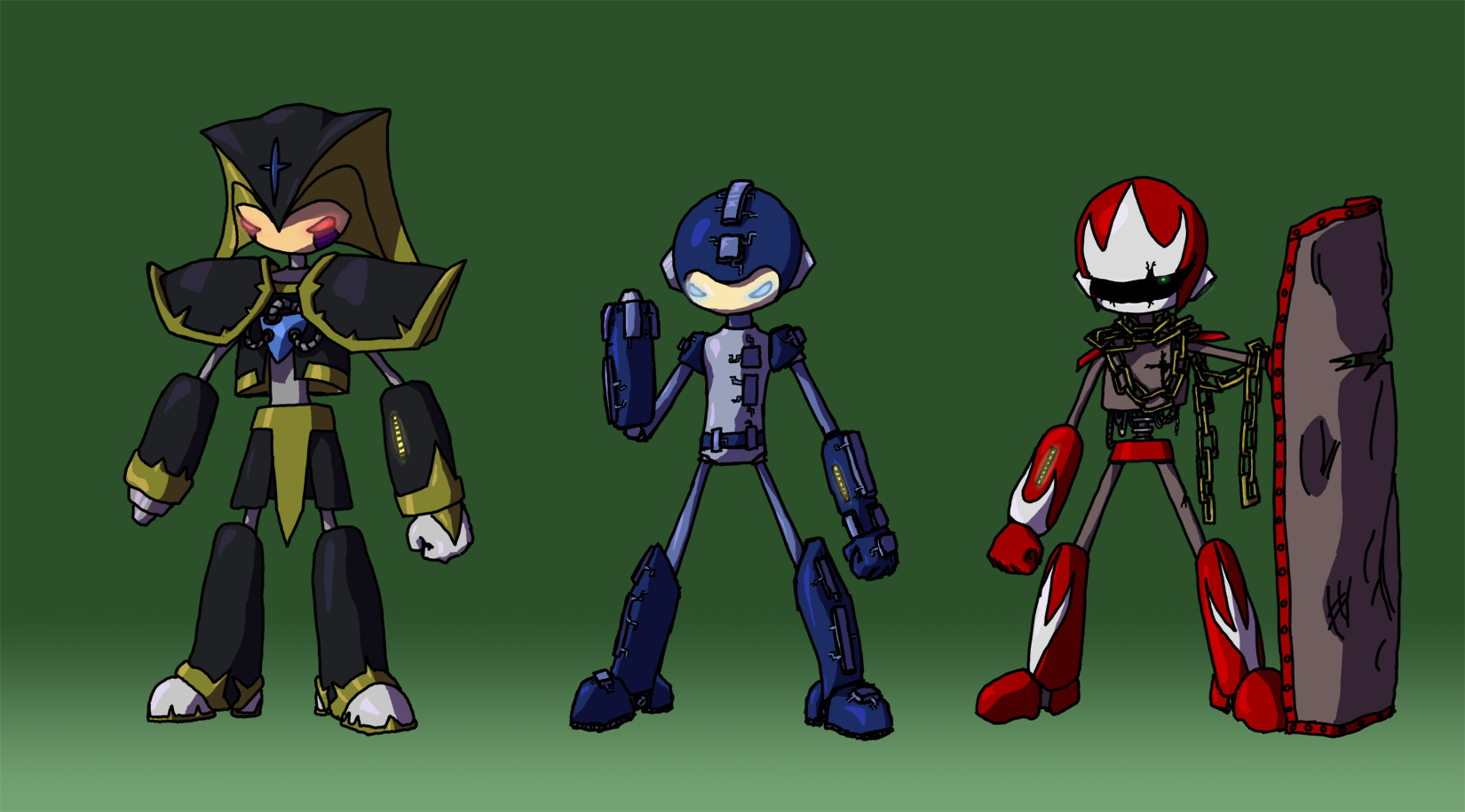 Mega Man Razor Form Mega Man Redesign by ICLHStudios on DeviantArt