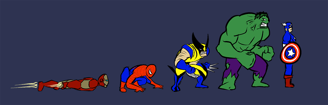 Marvel evolution