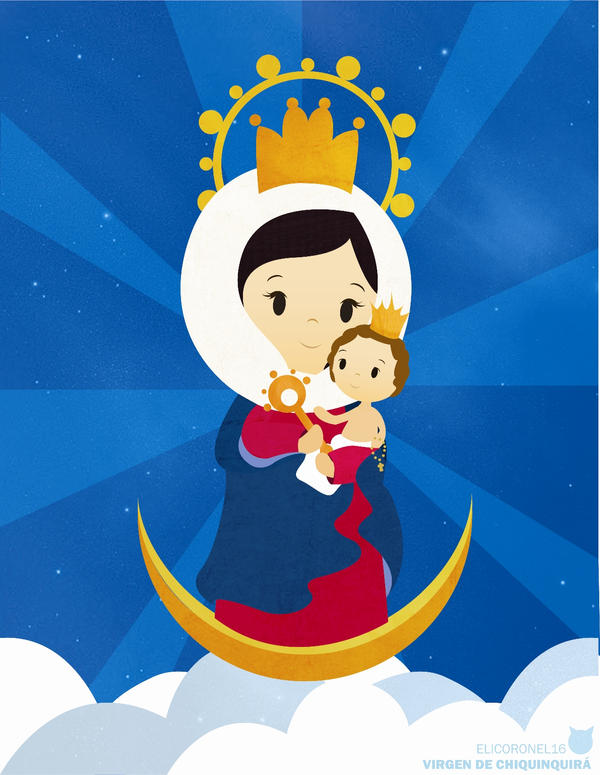 Virgen de Chiquinquira by elicoronel16 on DeviantArt Virgen de Chiquinquira by elicoronel16 on DeviantArt