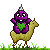 Barney-walking-llama by elicoronel16 Barney-walking-llama by elicoronel16