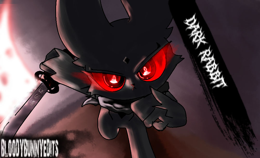 DARK RABB1T. . . by bloodybunnyedits on DeviantArt