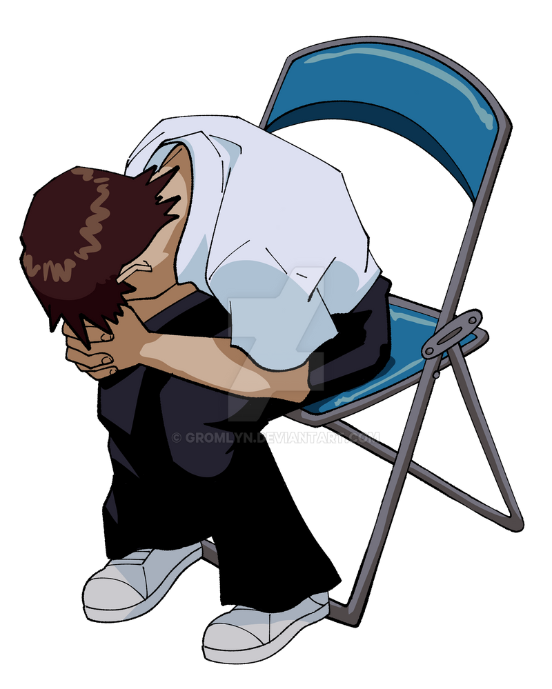 shinji pose by gromlyn on DeviantArt