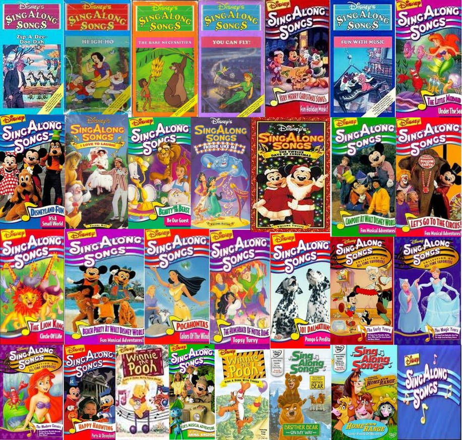Disney Sing Along Songs By MrYoshi1996 On DeviantArt disney-sing-along-songs-by-mryoshi1996-on-deviantart