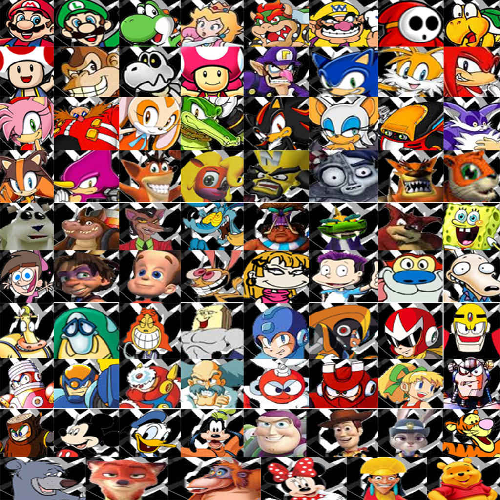 Mario Kart Crossover Roster by MrYoshi1996 on DeviantArt