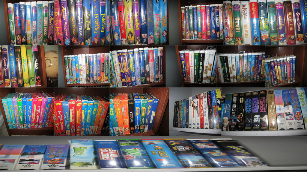 My VHS Collection (2007-2011) by MrYoshi1996 on DeviantArt