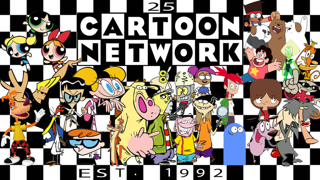 Cartoon Network 25th Anniversary Poster by MrYoshi1996 on DeviantArt