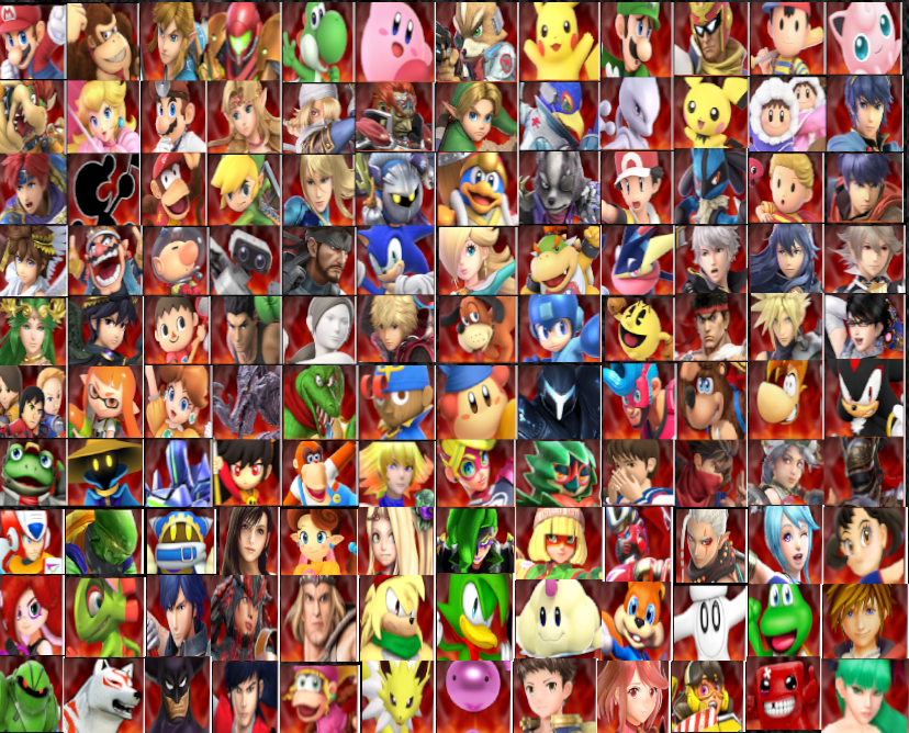 Smash Classic Roster Random Smash Roster Update by MrYoshi1996 on DeviantArt