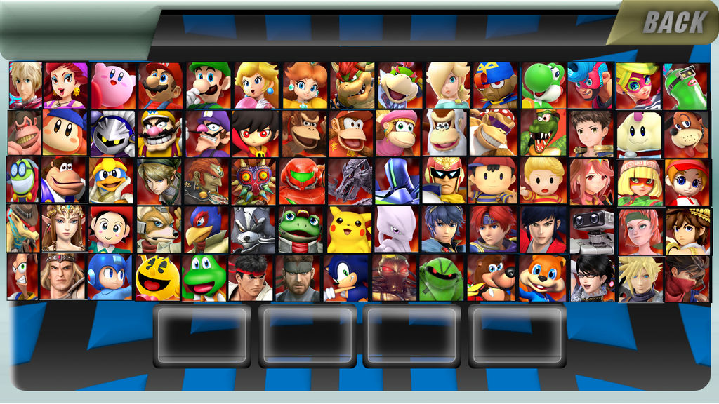 Smash Roster Display My Personal Smash Roster Idea 2.0 by MrYoshi1996 on DeviantArt