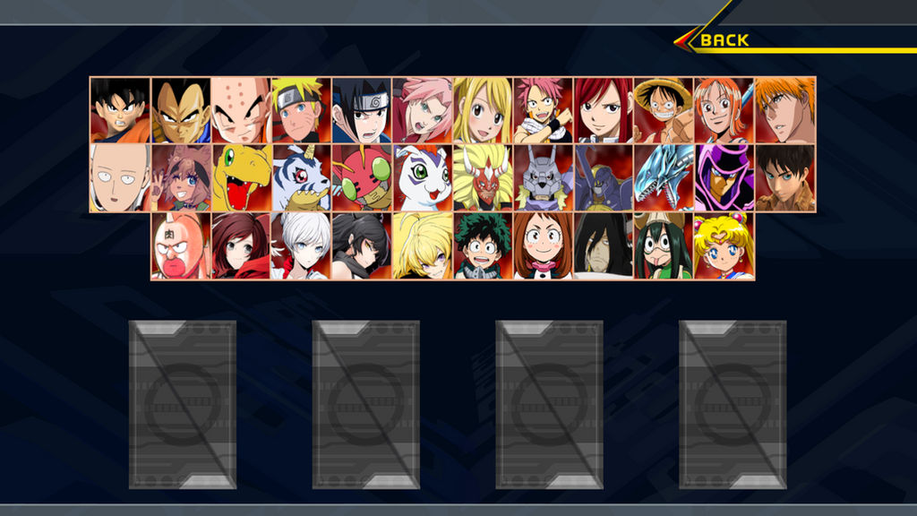  Una lista de Smash con solo personajes de anime por MrYoshi1 en DeviantArt