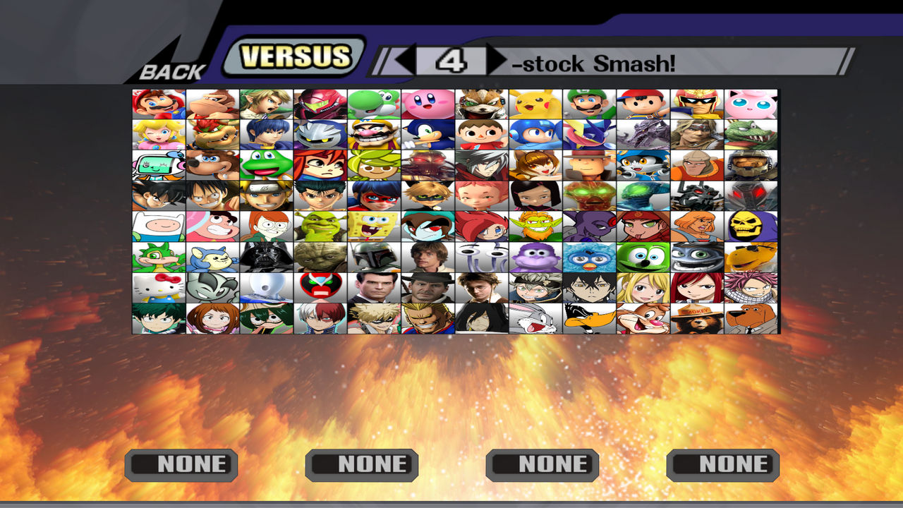 Random Smash Bros Roster 37 by MrYoshi1996 on DeviantArt