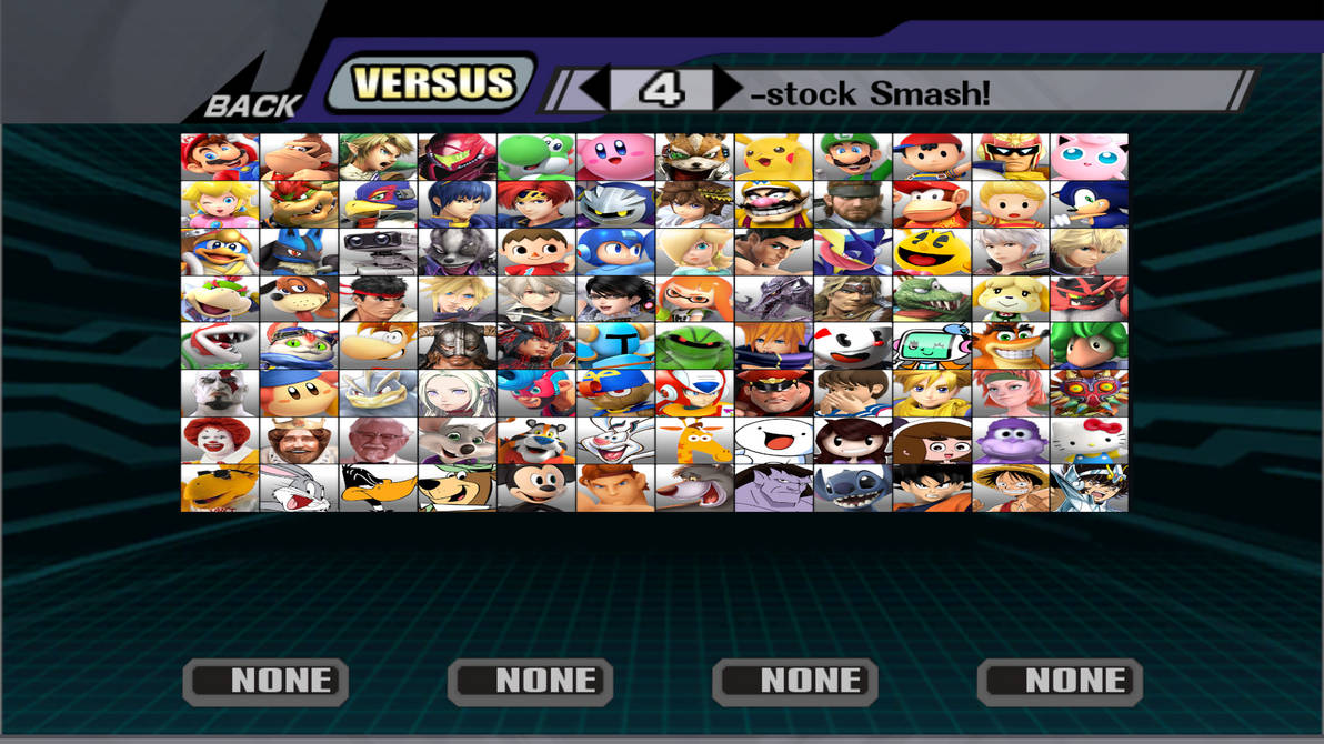 Random Smash Bros Roster #42 by MrYoshi1996 on DeviantArt