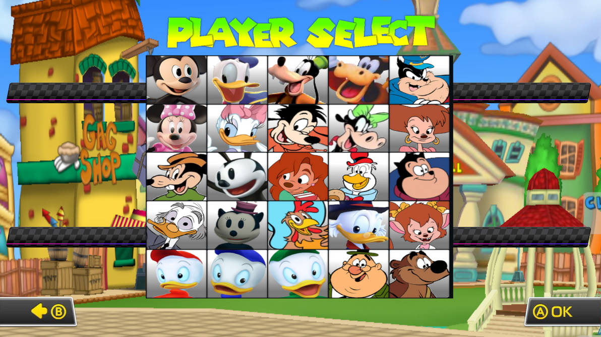 Mickey s Speedway USA 2 Roster Idea By MrYoshi1996 On DeviantArt mickey-s-speedway-usa-2-roster-idea-by-mryoshi1996-on-deviantart