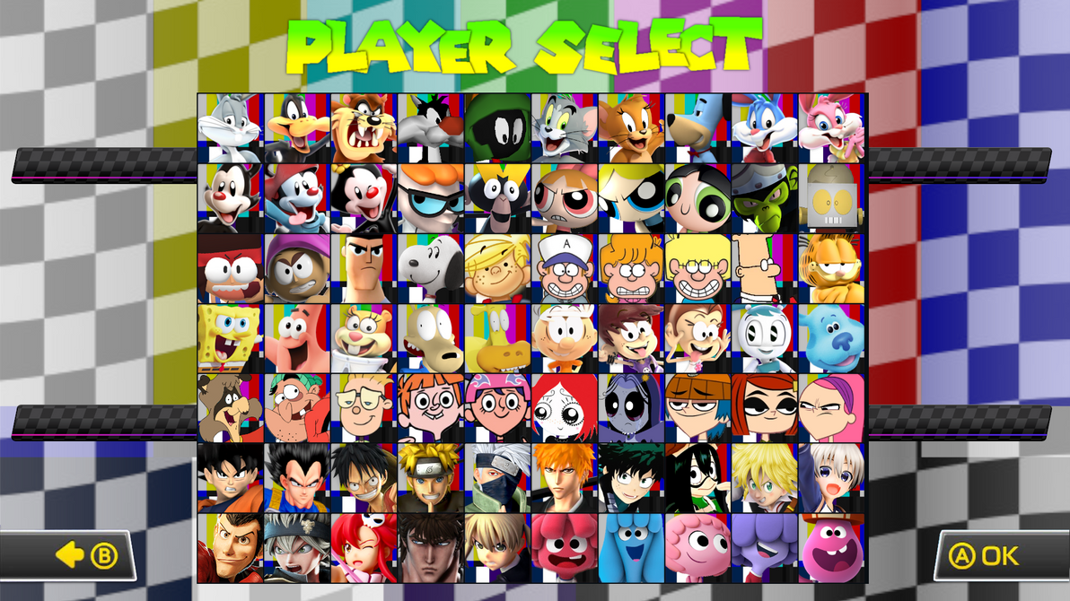 Kart Random Races A Random Kart Racing Roster Based on Cartoons by MrYoshi1996 on DeviantArt