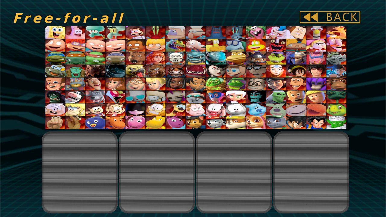 Nickelodeon Smash Bros Roster With 120 Characters by MrYoshi1996 on ...