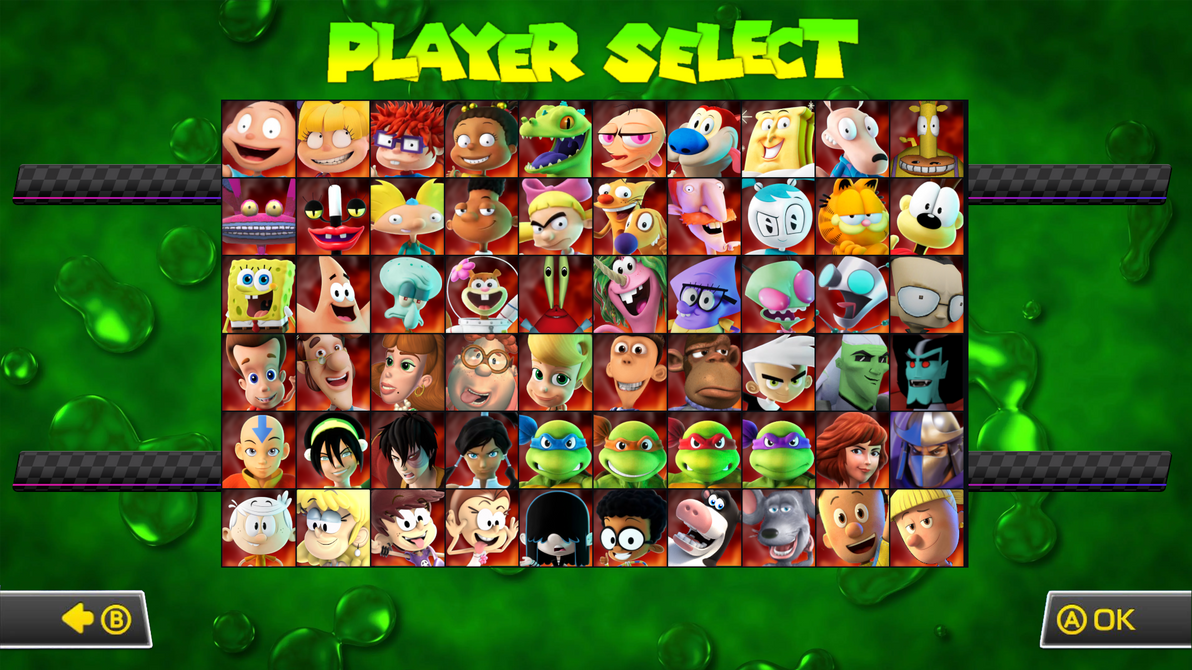 My Idea For a Nick Kart Racers 4 Roster by MrYoshi1996 on DeviantArt