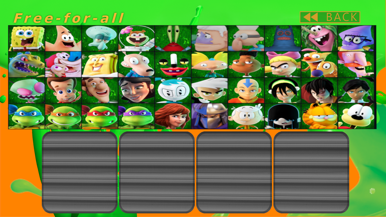 Sbbu Roster Deviantart A Great Nickelodeon Smash Bros Roster by MrYoshi1996 on DeviantArt