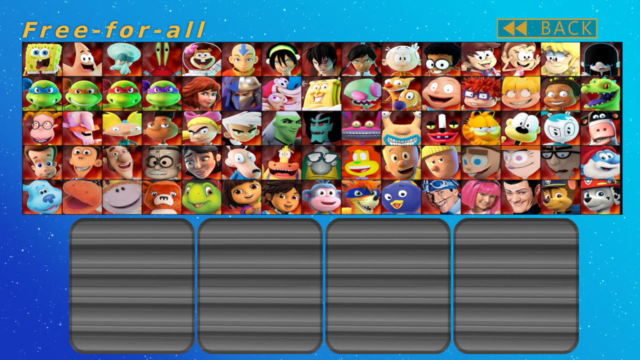 Nickelodeon Superstar Brawl Roster Idea by MrYoshi1996 on DeviantArt