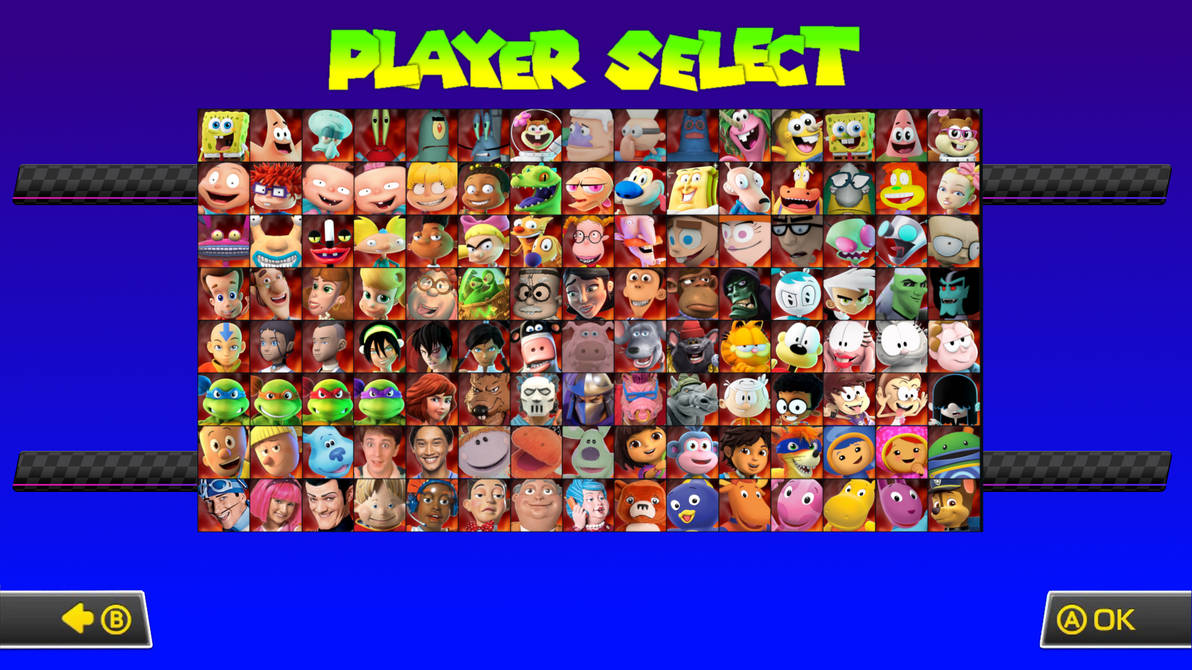 Nick Kart Racers Roster Idea With 120 Characters by MrYoshi1996 on ...
