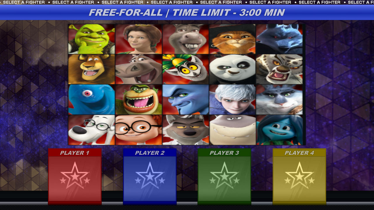 DreamWorks Platform Fighter Roster Idea by MrYoshi1996 on DeviantArt