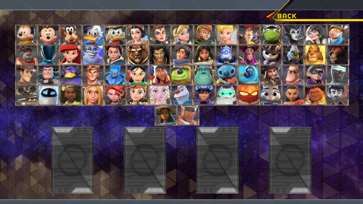 Disney Mirrorverse All-Star Melee Roster by MrYoshi1996 on DeviantArt