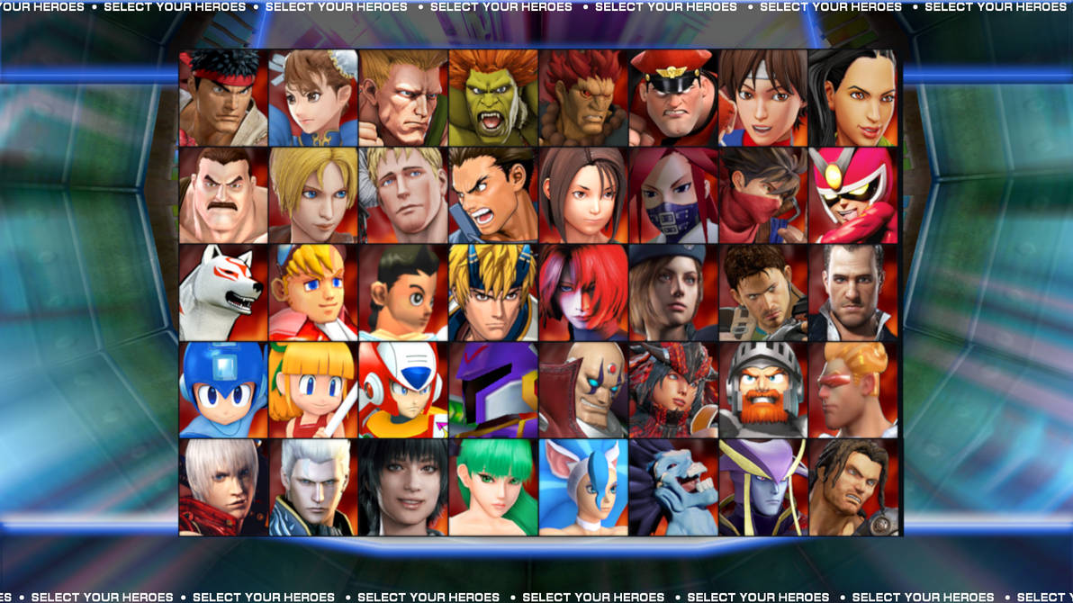 Custom Fighting Game Roster A Capcom 3 VS 3 Fighting Game Roster by MrYoshi1996 on DeviantArt