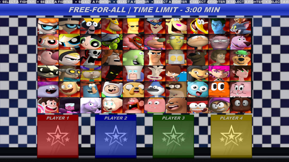 Cartoon Fighters Deviantart Roster Cartoon Network Punch Time Explosion 2 Roster Idea by MrYoshi1996 on ...