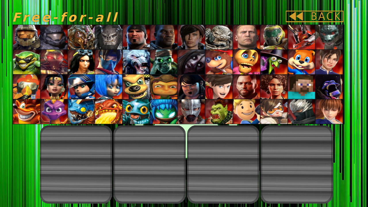 Another Idea For an XBOX Smash Bros Roster by MrYoshi1996 on DeviantArt