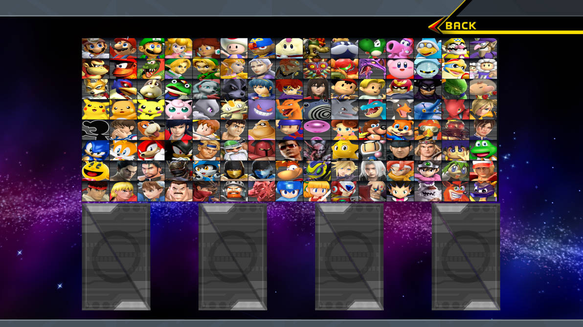 Ss Brawl Roster Smash Bros Super Melee Ultra Rebirth Roster by MrYoshi1996 on DeviantArt