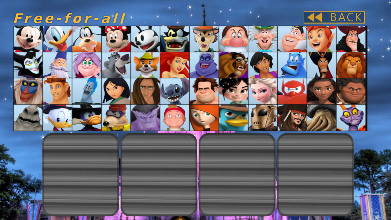 Cartoon Fighters Deviantart Roster Another Great Disney Plat-Fighter Roster by MrYoshi1996 on DeviantArt