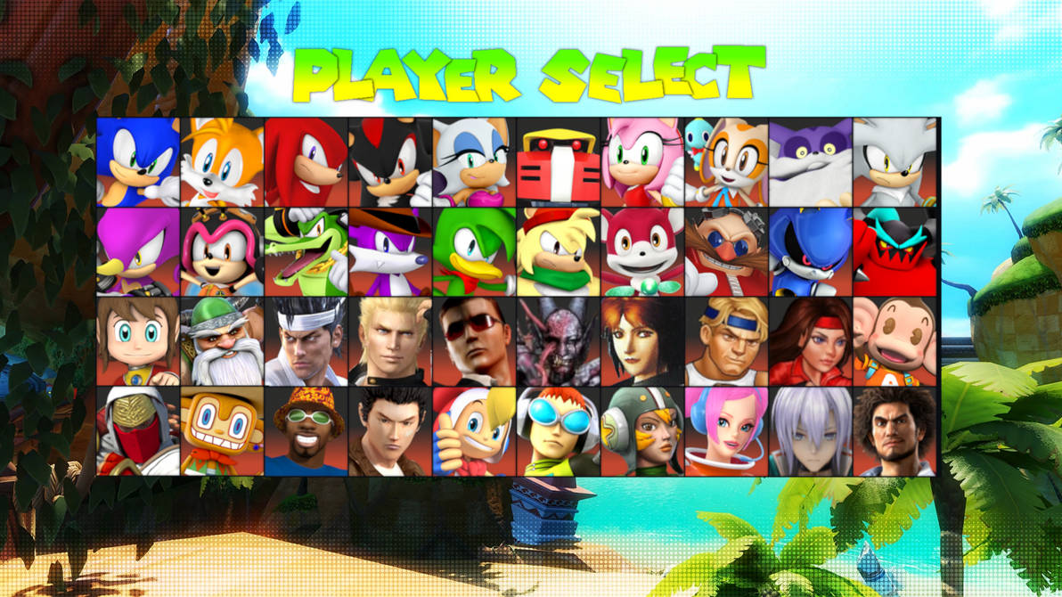 Sonic Fan Roster A Pretty Cool Sonic and All-Stars Racing Roster by MrYoshi1996 on ...