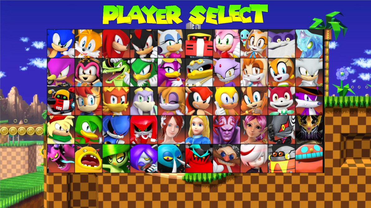A 50 Character Sonic Racing Roster by MrYoshi1996 on DeviantArt