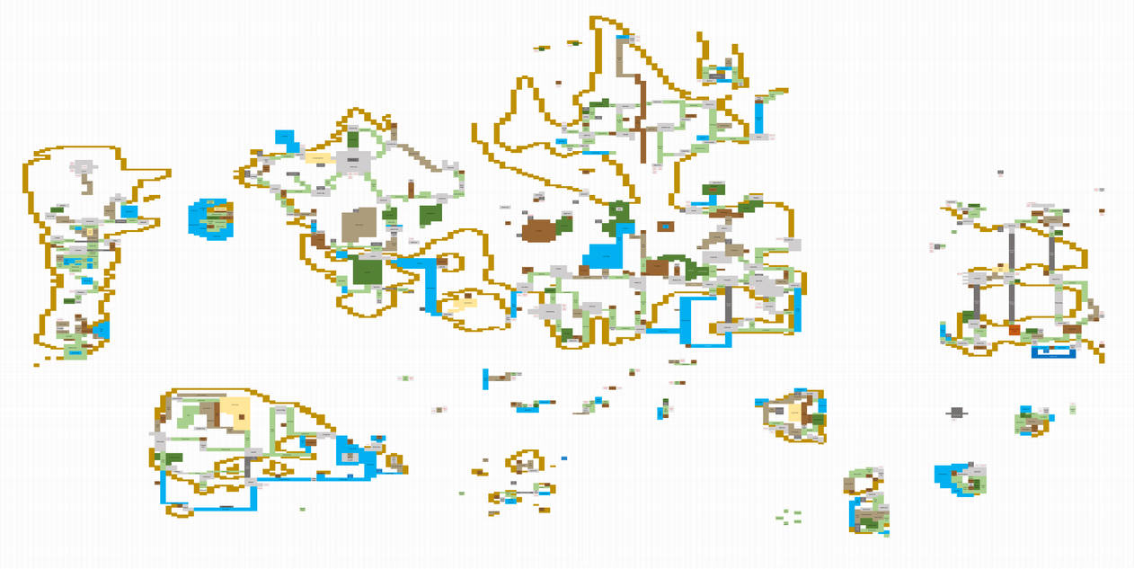 Map of the Pokemon World by TheSigmaArts on DeviantArt