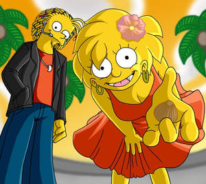 Bart and Lisa Simpson FUTURE