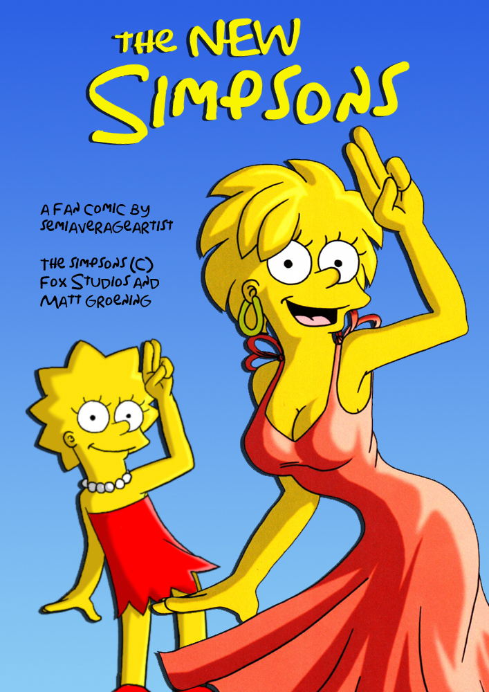 The New Simpsons front cover