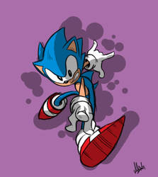 Sonic T-Shirt sketch