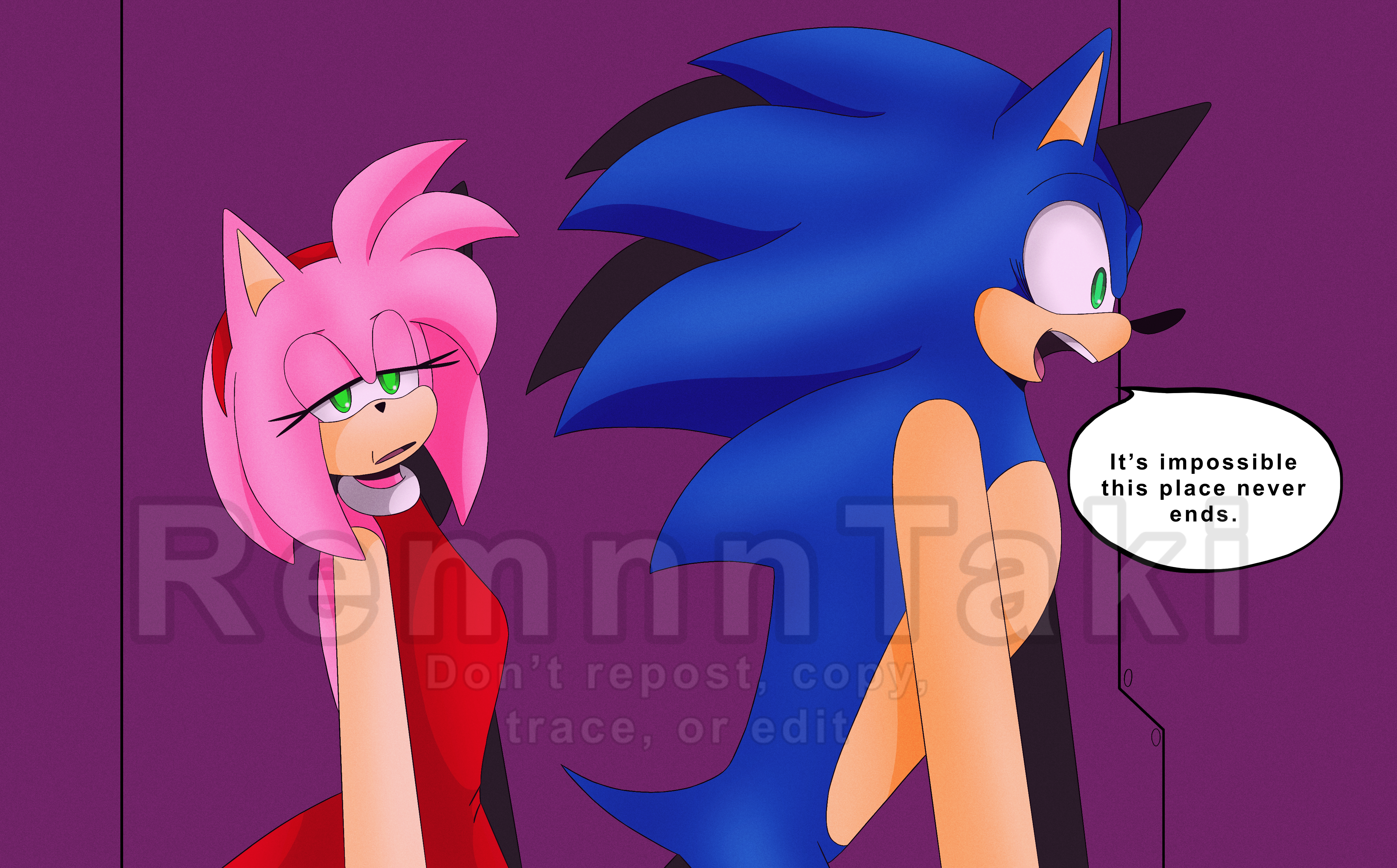 Sonic Movie Sonamy by LikePatyK2000 on DeviantArt