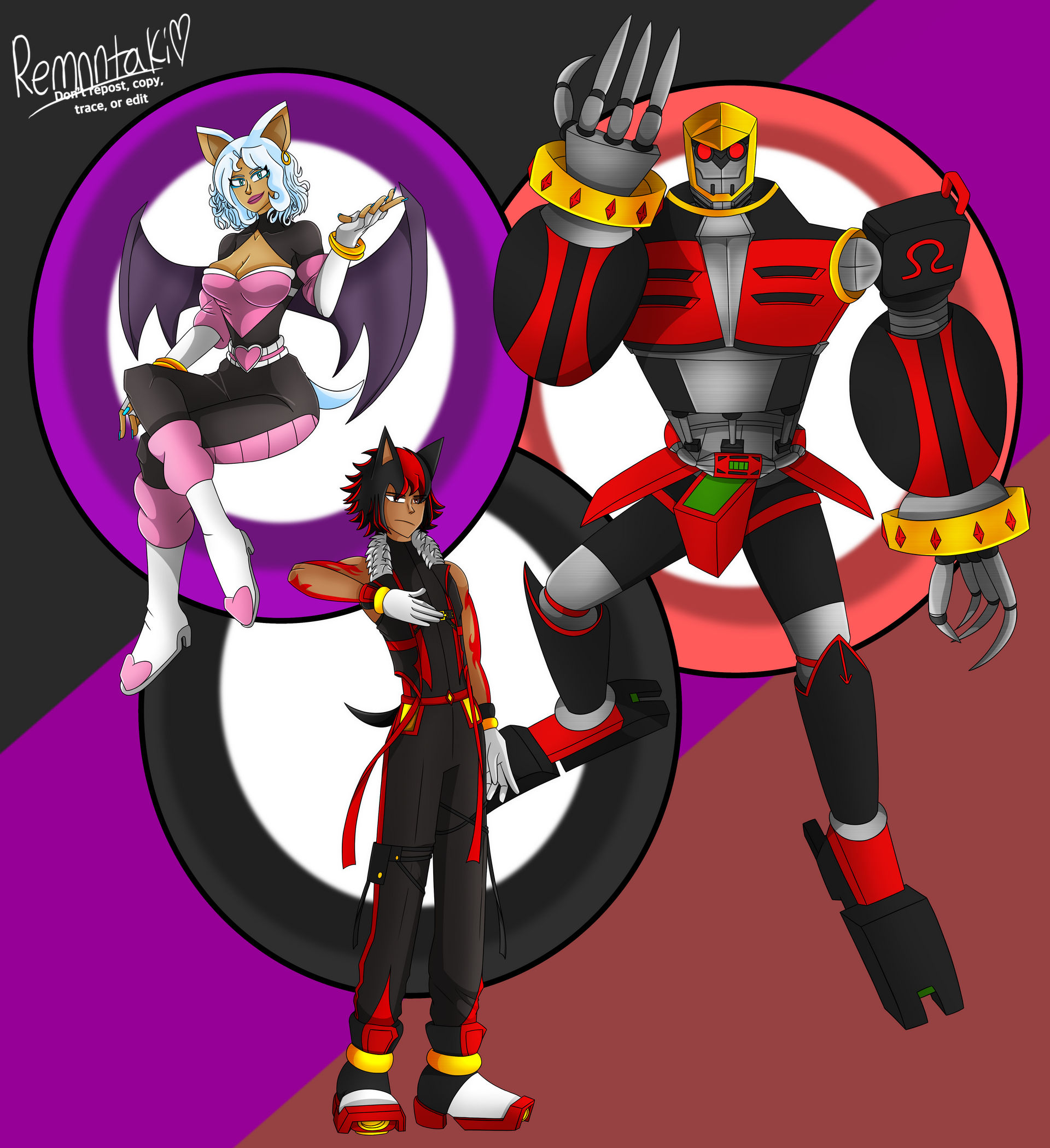Human Deviantart Human Team Dark by RemnnTaki on DeviantArt