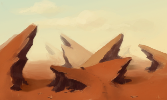 Desert(ish) landscape