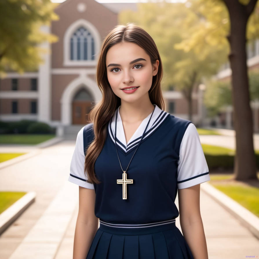 Catholic Schoolgirl Emma by vonwon31 on DeviantArt