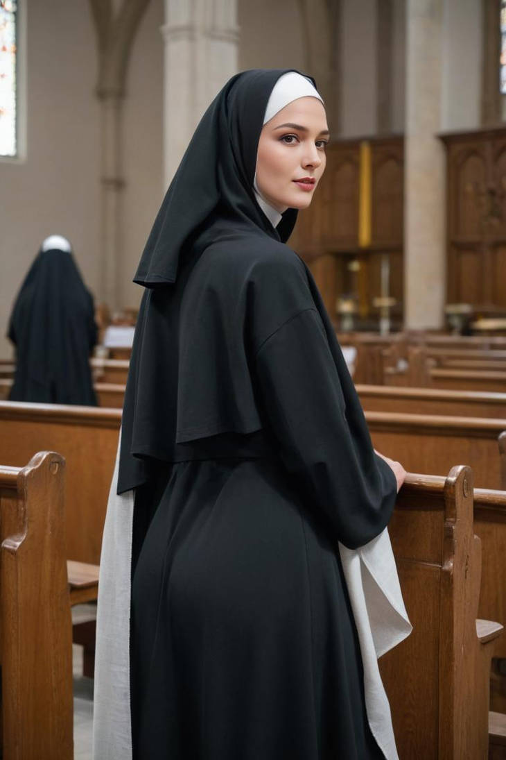 A Nun With Her Candid Ass By Vonwon31 On DeviantArt a-nun-with-her-candid-ass-by-vonwon31-on-deviantart