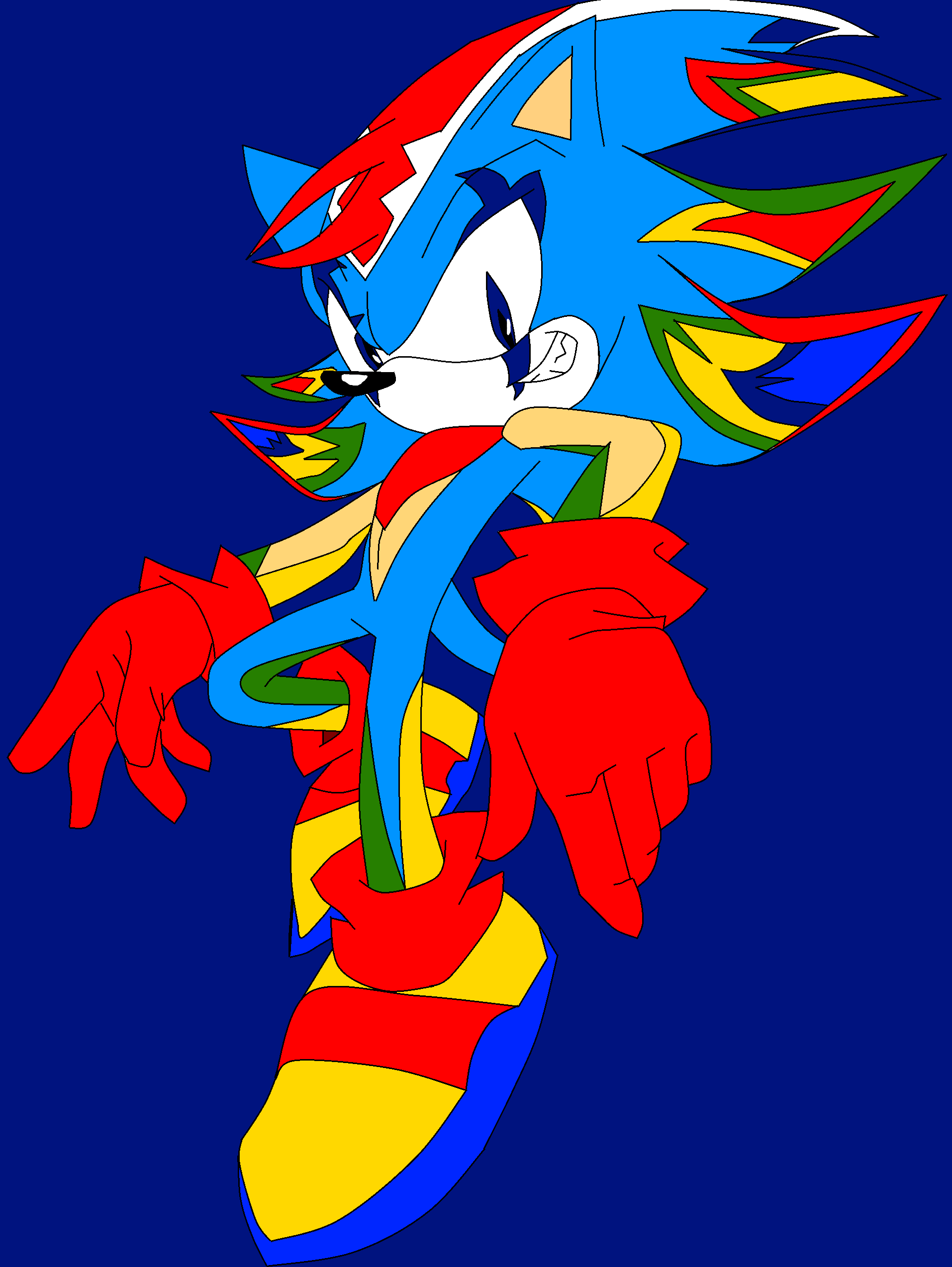 Shadic the hedgehog by Pure2153Light on DeviantArt