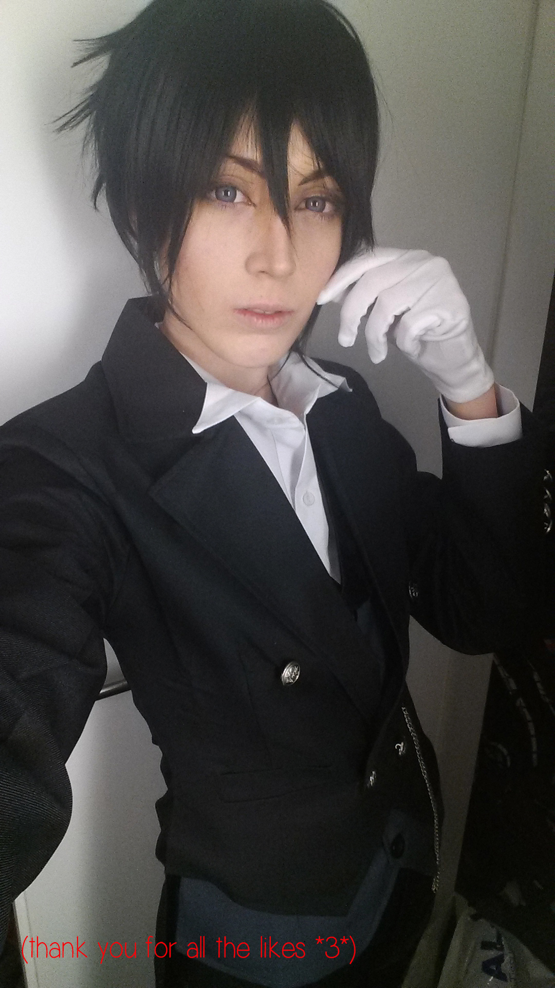 Tes makeup + wig - Sebastian Black Butler