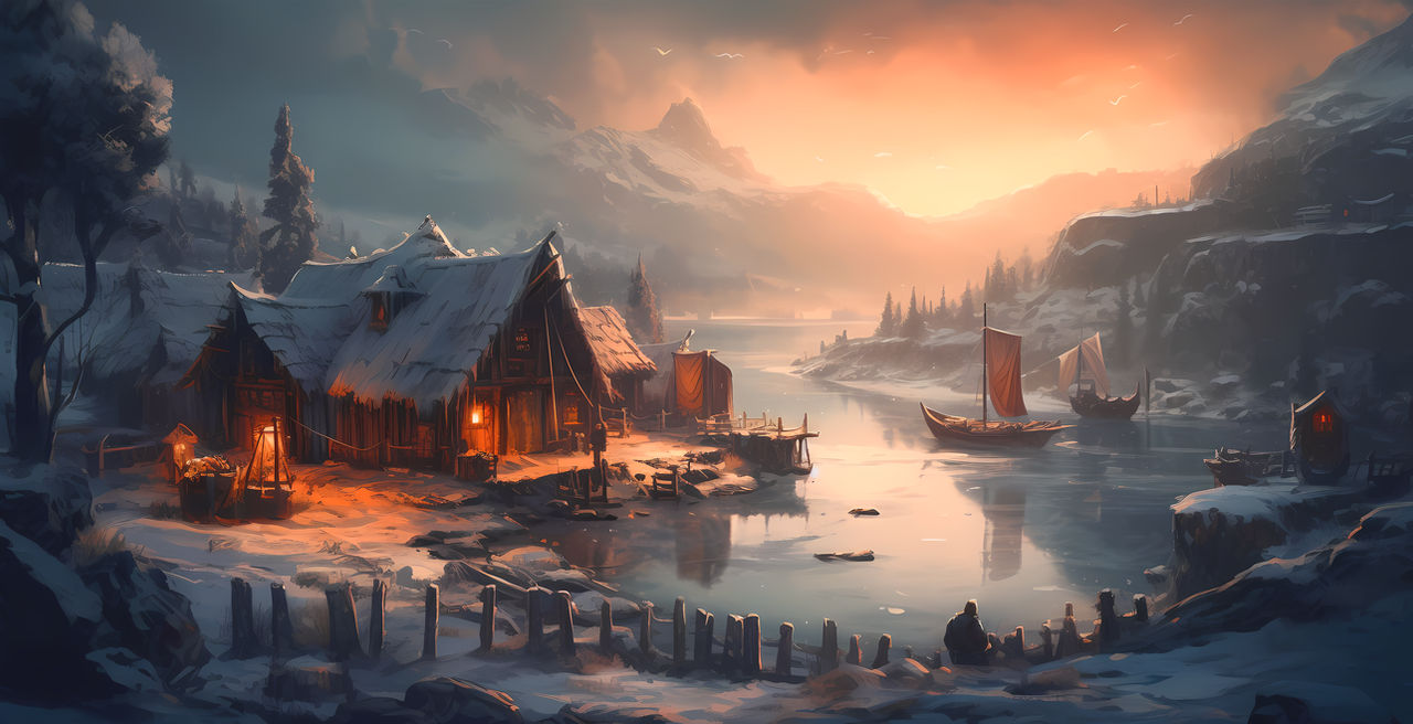 Early Morning on the Fjord